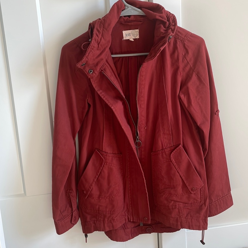 XSmall burnt orange utility jacket
